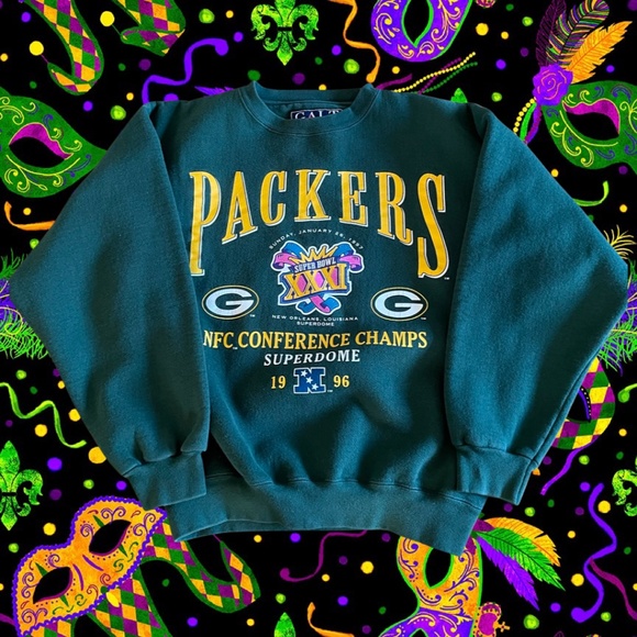 Vintage Other - [Green Bay Packers] '97 Galt Sand - Super Bowl XXXI Crewneck